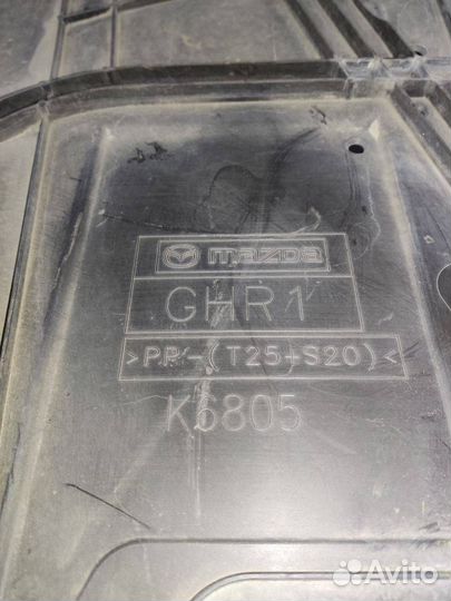 Защита двигателя Mazda 6 GL GJ 2012 GHR1K6805