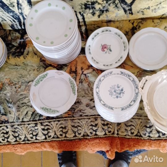 Фарфоровые тарелки СССР