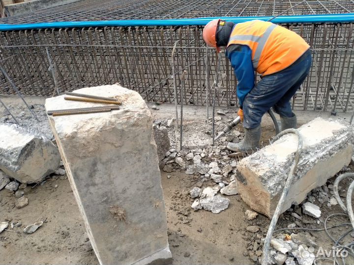 Аренда компрессора с отбойными молотками