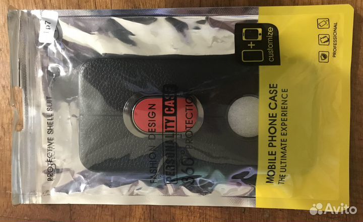 Чехол / бампер для iPhone 7 / 8 черный полиуретан