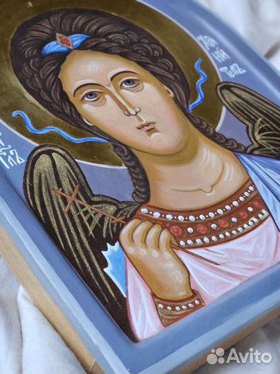 Икона рукописная Ангел-Хранитель