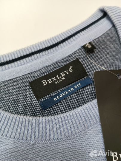 Джемпер мужской новый bexleys р.56