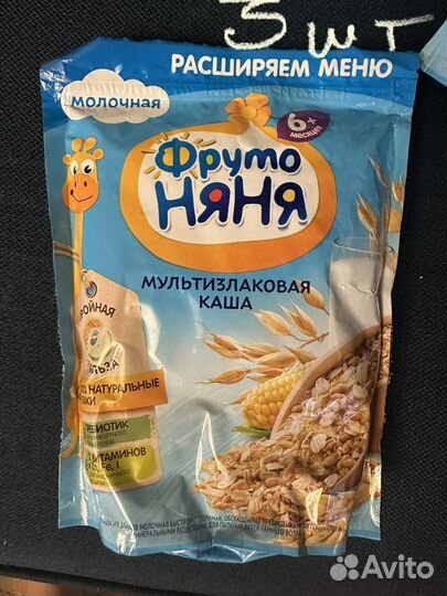 Детские каши молочные