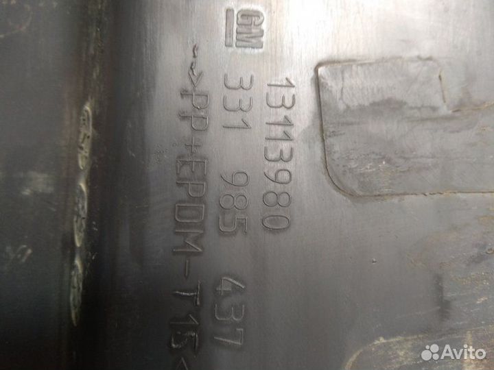 Накладка на порог внутренняя правая Opel Astra H