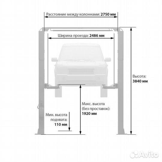 Оборудование для автосервиса подъемник для сто