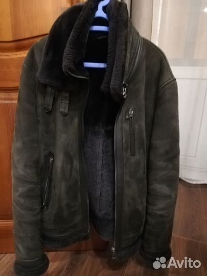 Дубленка натуральная мужская