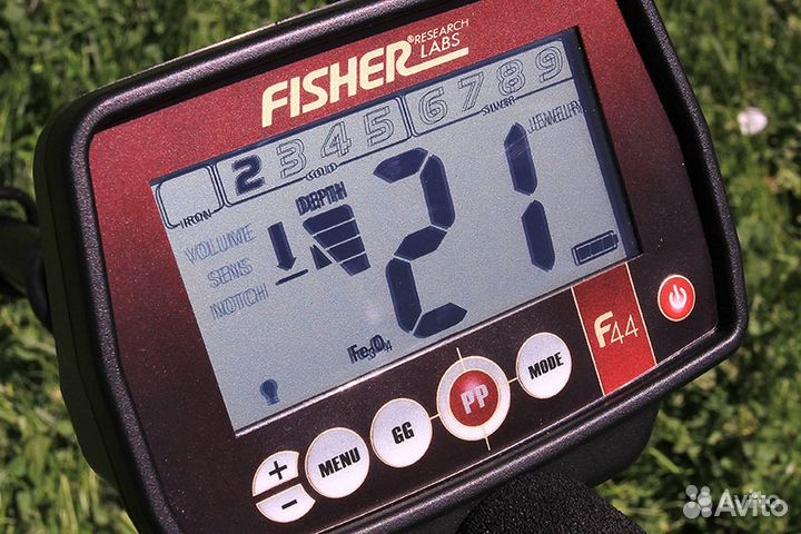 Металлоискатель Fisher f44 bundle (подарки всем)