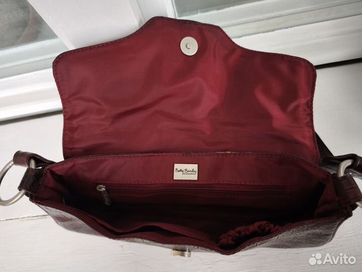 Сумка клатч женская натуральная кожа б/у