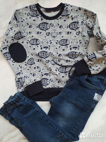 Кофта для мальчика 128-134