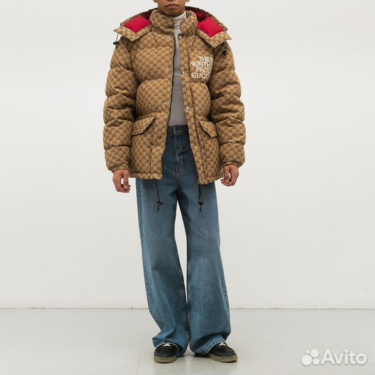 Пуховик The North Face x Gucci