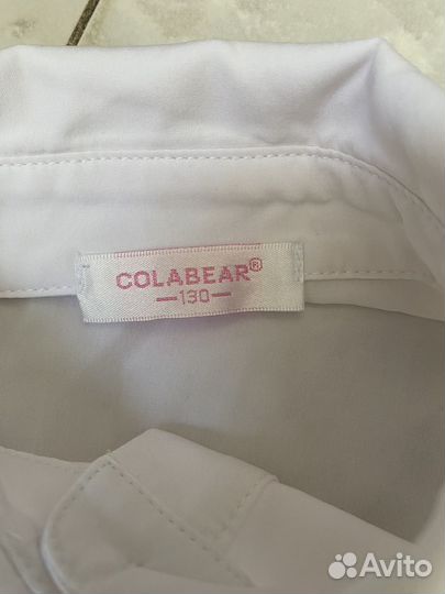 Рубашка школьная для девочки 128