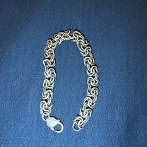 Браслет серебряный женский