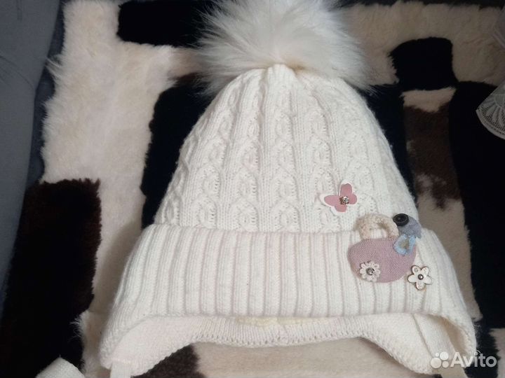 Шапка детская для девочки