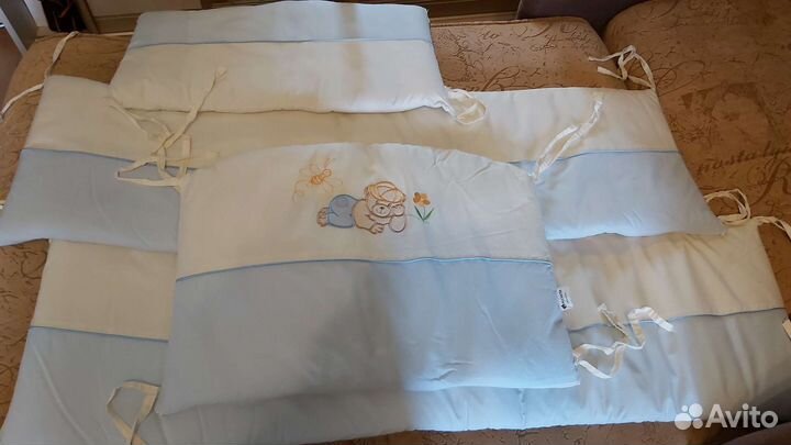 Борта мягкие в детскую кроватку