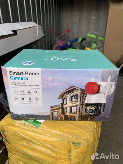 Уличная камера 4G с громкоговорителем