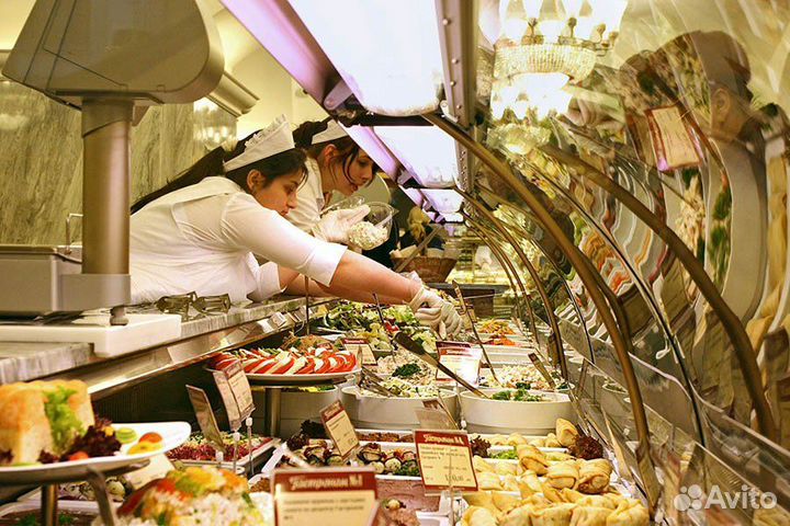 Продавец за прилавок. Челябинск