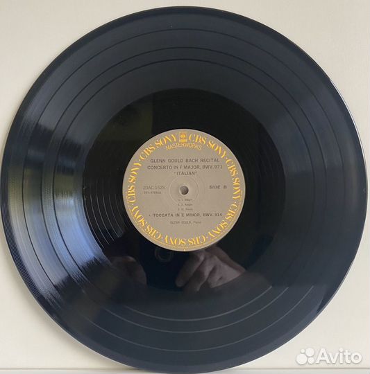 Gleen Gould / Bach Recital /1962/1982 Japan Mint