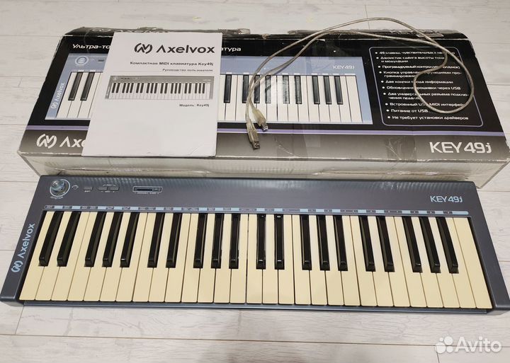 Midi клавиатура Axelvox Key49j