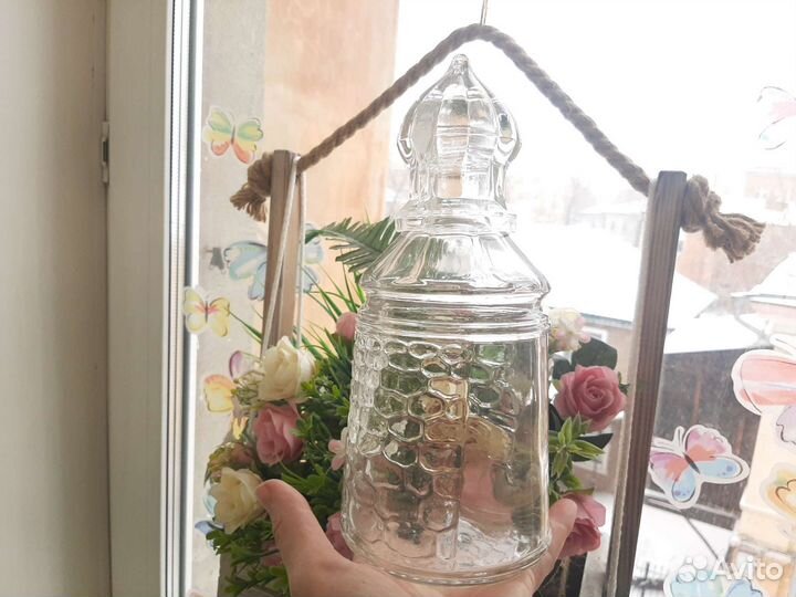 Бутылка - графин с рюмкой