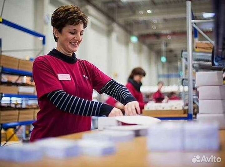 Комплектовщик от 15 до 90 смен. Вахта. Арт.З838