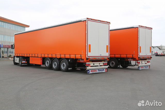 Полуприцеп шторный Maral Шторный, 2023