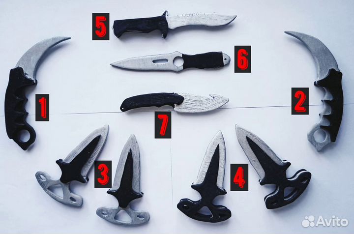 Деревянные ножи