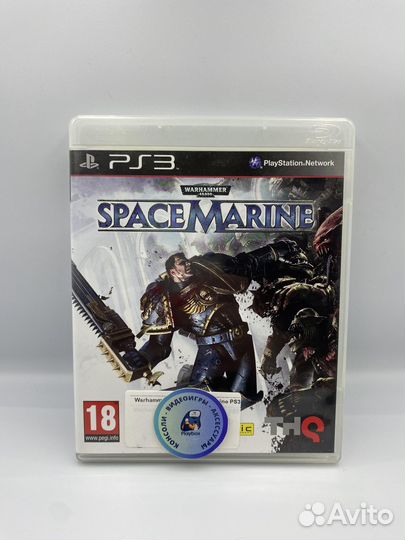 Warhammer 40,000: Space Marine PS3 (б/у, рус.суб.)