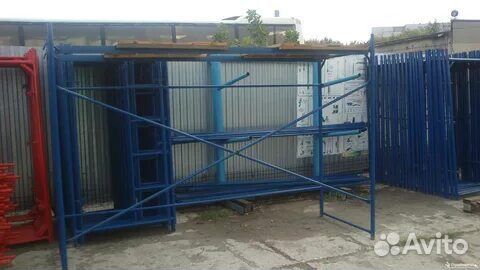 Леса строительные рамные