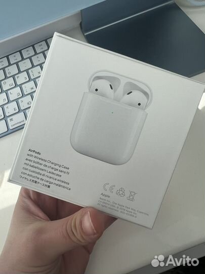 Наушники apple airpods 2 рабочие бу