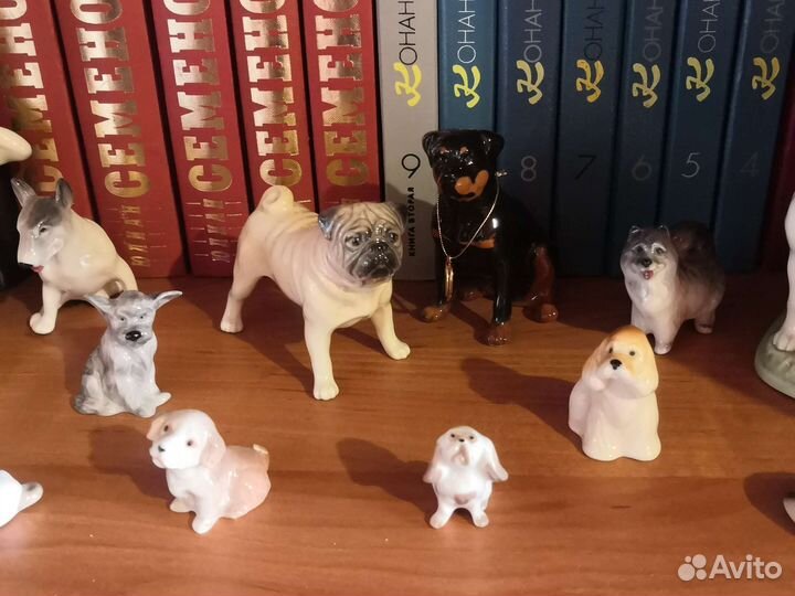 Коллекция форфоровые статуэток