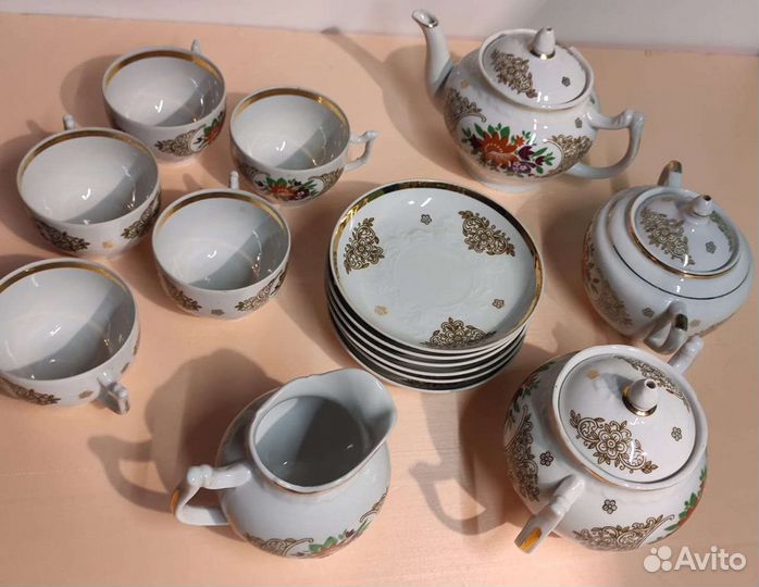 Чайный сервиз Вербилки СССР