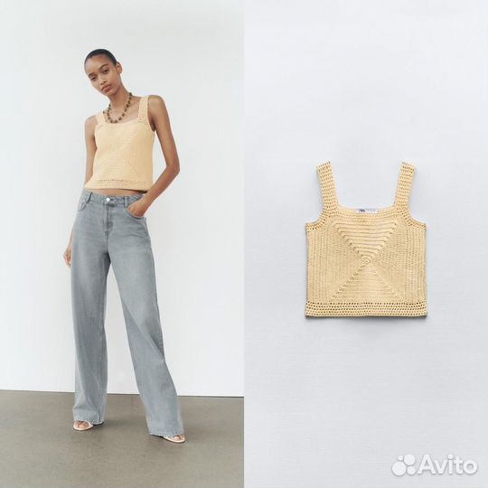 Топ Zara Новая коллекция 2024