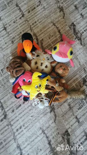 Мягкие игрушки пакетом