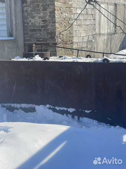 Железная бочка 6,5 кубов