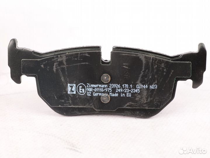 Колодки торм диск зад BMW E81 E82 E87 E88 E90 E91