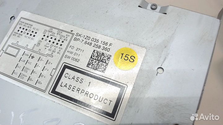 Магнитола Skoda Octavia (A5), 2011