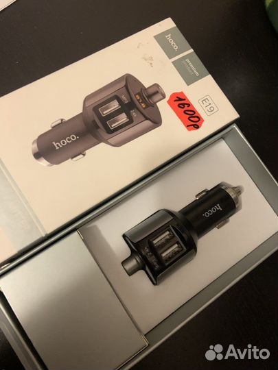 Fm модулятор с bluetooth hoco