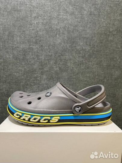 Серые сабо Crocs Bayaband Clog 2024 (унисекс)