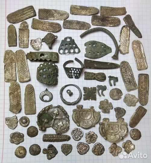 Лунница, Серебряные накладки