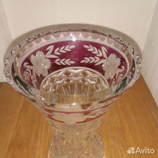 Вазы цветного хрусталя, Германия