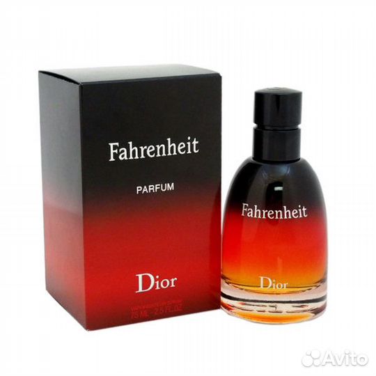 Духи Dior Fahrenheit Parfum 75 мл Новые