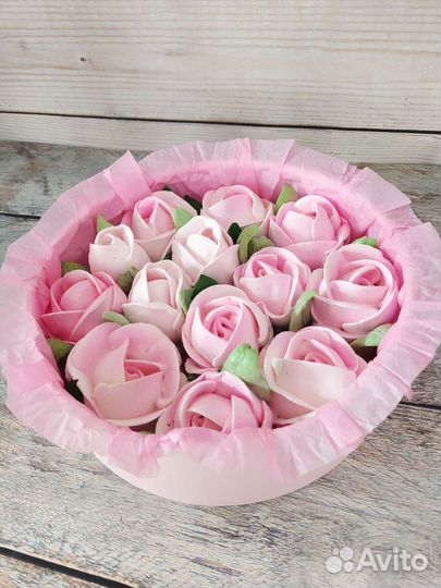 Зефирные букеты, зефир