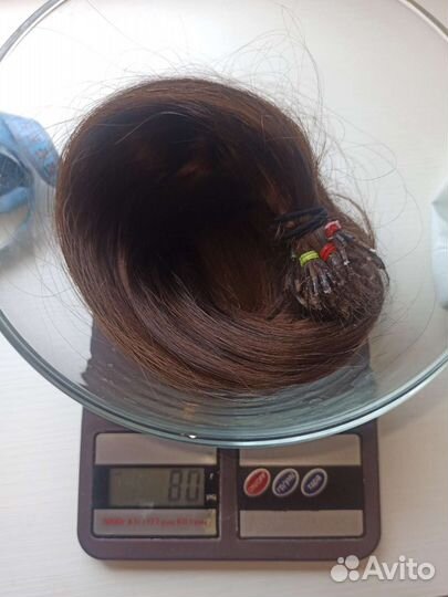Волосы для наращивания 50 см бу