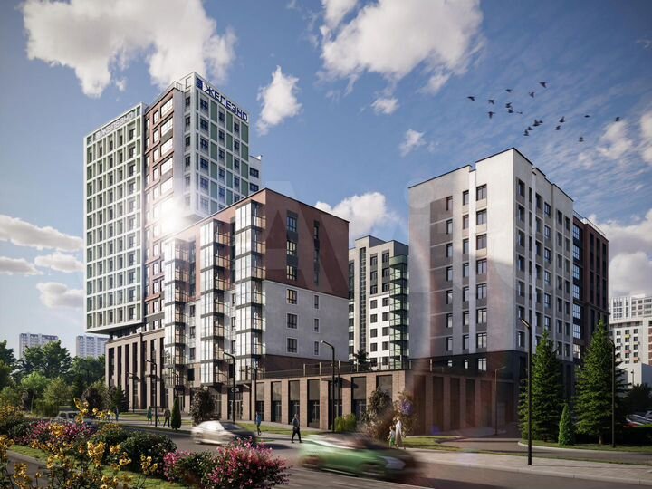 3-к. квартира, 72 м², 3/8 эт.