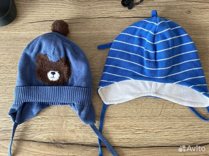 Шапочки для мальчика на весну