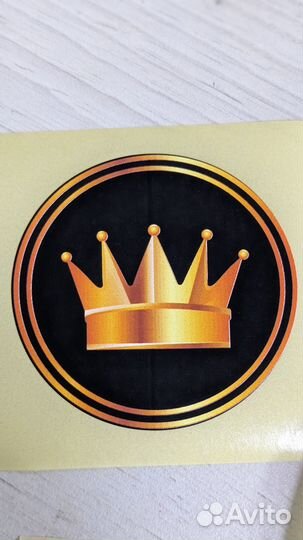 Печать наклеек под заказ. Размер 5х5см