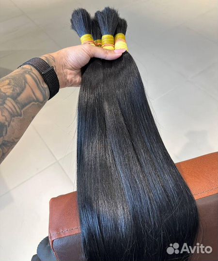 Волосы для наращивания 1 б, 2б, 50, 60, 70 см