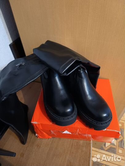 Ботфорты зимние