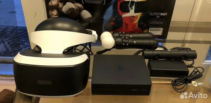 VR для ps4 с контроллерами ps move