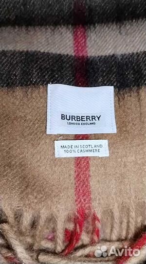 Шарф, палатин burberry. оригинал